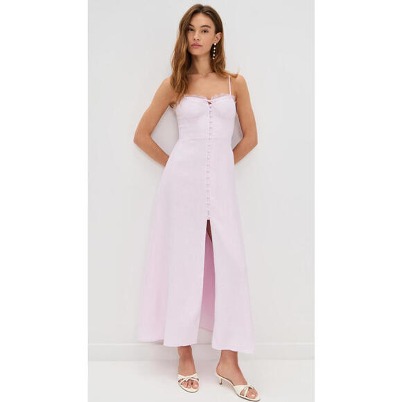 LoveShackFancy Dresses & Skirts - NWT! LoveShackFancy Linella Dress in Ballerina Pink Size 6